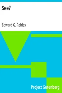 See? — Edward G. Robles cover
