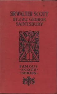 Sir Walter Scott — George Saintsbury cover