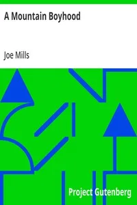 A Mountain Boyhood — Joe Mills cover