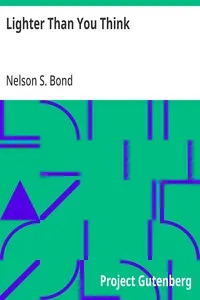 Lighter Than You Think — Nelson S. Bond cover