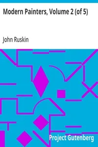 Modern Painters, Volume 2 (of 5) — John Ruskin cover