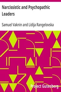 Narcissistic and Psychopathic Leaders — Samuel Vaknin cover