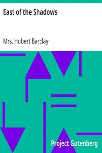 East of the Shadows — Hubert, Mrs. Barclay cover