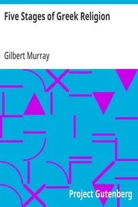 Five Stages of Greek Religion — Gilbert Murray cover