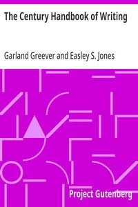 The Century Handbook of Writing — Garland Greever cover