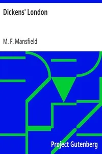 Dickens' London — M. F. (Milburg Francisco) Mansfield cover