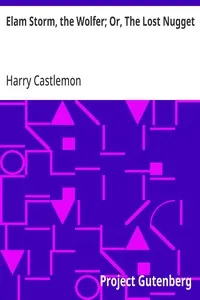 Elam Storm, the Wolfer; Or, The Lost Nugget — Harry Castlemon cover