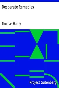 Desperate Remedies — Thomas Hardy cover