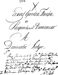 The Covent Garden Theatre, or Pasquin Turn'd Drawcansir — Charles Macklin cover
