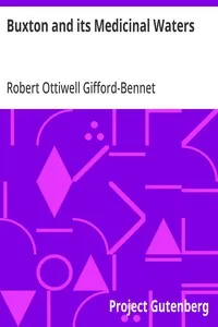 Buxton and its Medicinal Waters — Robert Ottiwell Gifford-Bennet cover