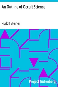 An Outline of Occult Science — Rudolf Steiner cover