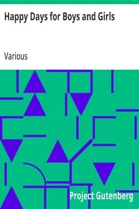 Happy Days for Boys and Girls — Various cover