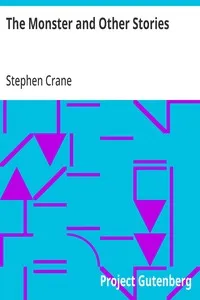 The Monster and Other Stories — Stephen Crane cover