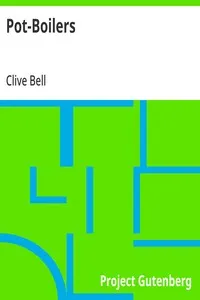 Pot-Boilers — Clive Bell cover