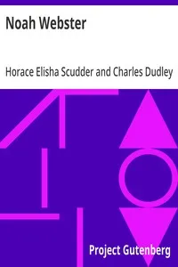 Noah Webster: American Men of Letters cover