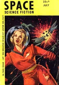 Let 'Em Breathe Space! — Lester Del Rey cover