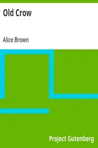 Old Crow — Alice Brown cover