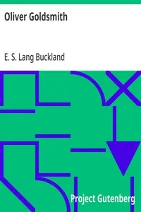 Oliver Goldsmith — E. S. Lang (Ernest Segar Lang) Buckland cover