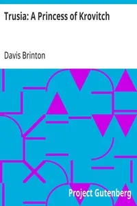 Trusia: A Princess of Krovitch cover