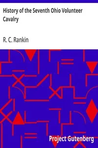 History of the Seventh Ohio Volunteer Cavalry — R. C. (Richard C.) Rankin cover