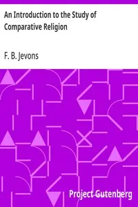 An Introduction to the Study of Comparative Religion cover