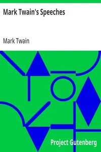Mark Twain's Speeches — Mark Twain cover
