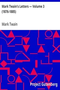 Mark Twain's Letters — Volume 3 (1876-1885) — Mark Twain cover
