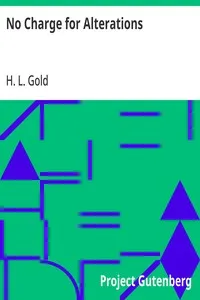 No Charge for Alterations — H. L. (Horace Leonard) Gold cover
