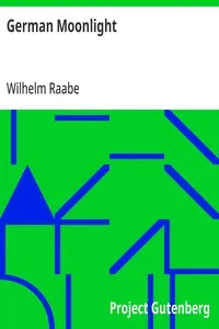 German Moonlight — Wilhelm Raabe cover