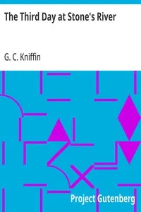 The Third Day at Stone's River — G. C. Kniffin cover