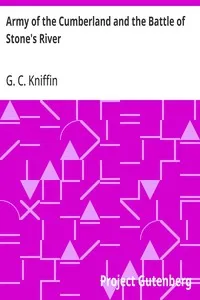 Army of the Cumberland and the Battle of Stone's River — G. C. Kniffin cover