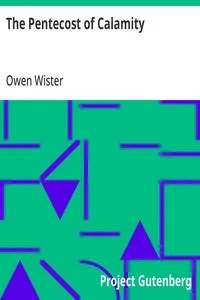 The Pentecost of Calamity — Owen Wister cover