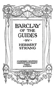 Barclay of the Guides — Herbert Strang cover