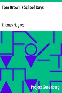 Tom Brown's School Days — Thomas Hughes cover