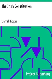 The Irish Constitution: Explained by Darrell Figgis — Darrell Figgis cover