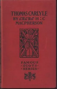 Thomas Carlyle — Hector Macpherson cover