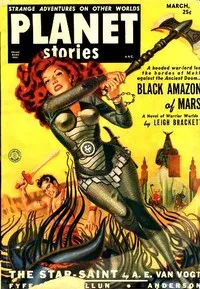 Black Amazon of Mars — Leigh Brackett cover