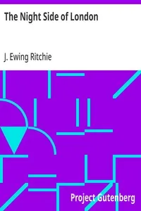 The Night Side of London — J. Ewing (James Ewing) Ritchie cover