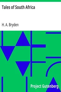 Tales of South Africa — H. A. (Henry Anderson) Bryden cover