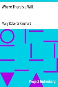 Where There's a Will — Mary Roberts Rinehart cover