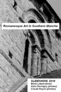 Romanesque Art in Southern Manche: Album — Marie Lebert cover