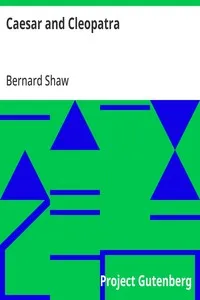 Caesar and Cleopatra — Bernard Shaw cover