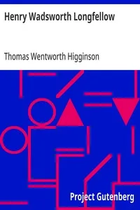 Henry Wadsworth Longfellow — Thomas Wentworth Higginson cover