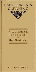 Lace Curtain Cleaning: A Successful Home Business — Sarah Ann Leigh cover