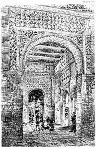 An Architect's Note-Book in Spain: principally illustrating the domestic architecture of that country. cover