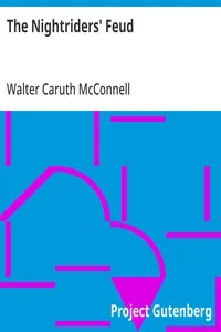 The Nightriders' Feud — Walter Caruth McConnell cover