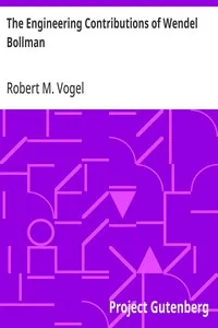 The Engineering Contributions of Wendel Bollman cover