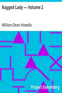 Ragged Lady — Volume 2 — William Dean Howells cover