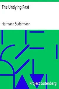 The Undying Past — Hermann Sudermann cover