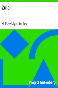 Zula — H. Esselstyn Lindley cover